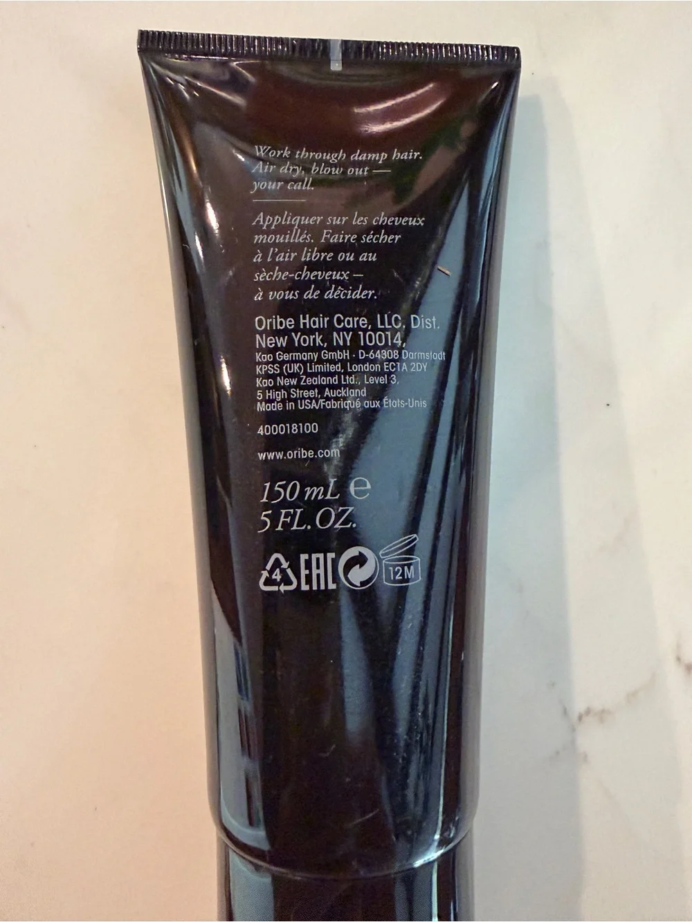 Oribe Black Gel Sérum for Shine & Control